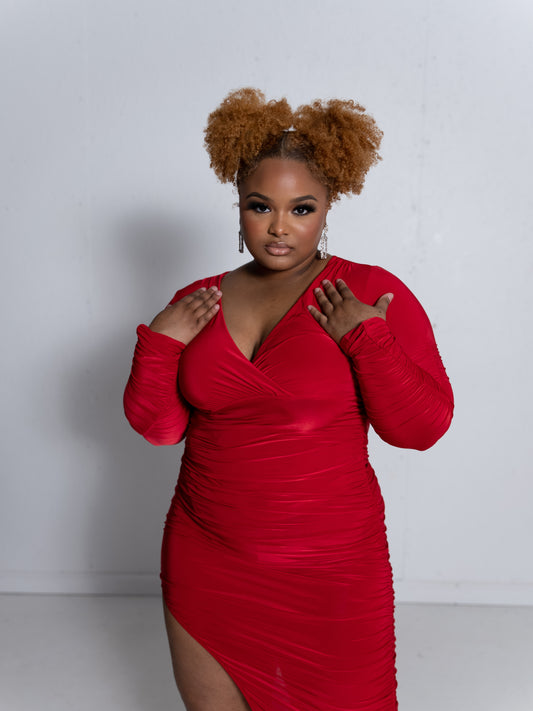 Double Take Red Dress